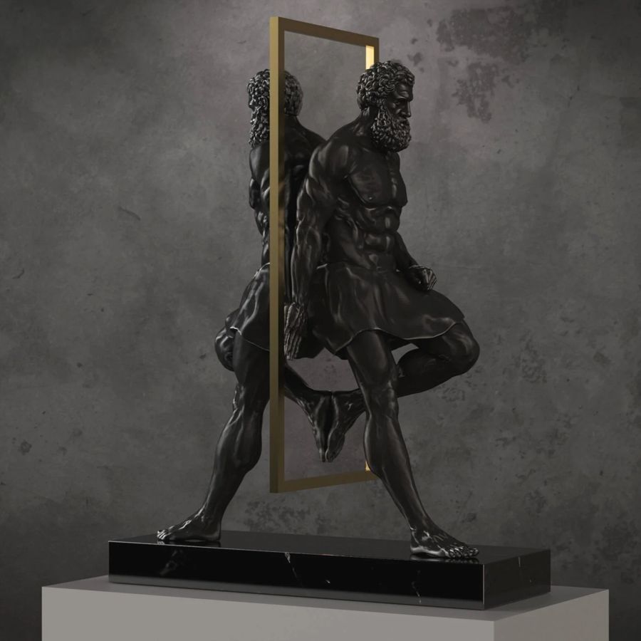 The Mirror — Emre Yusufi heykeli